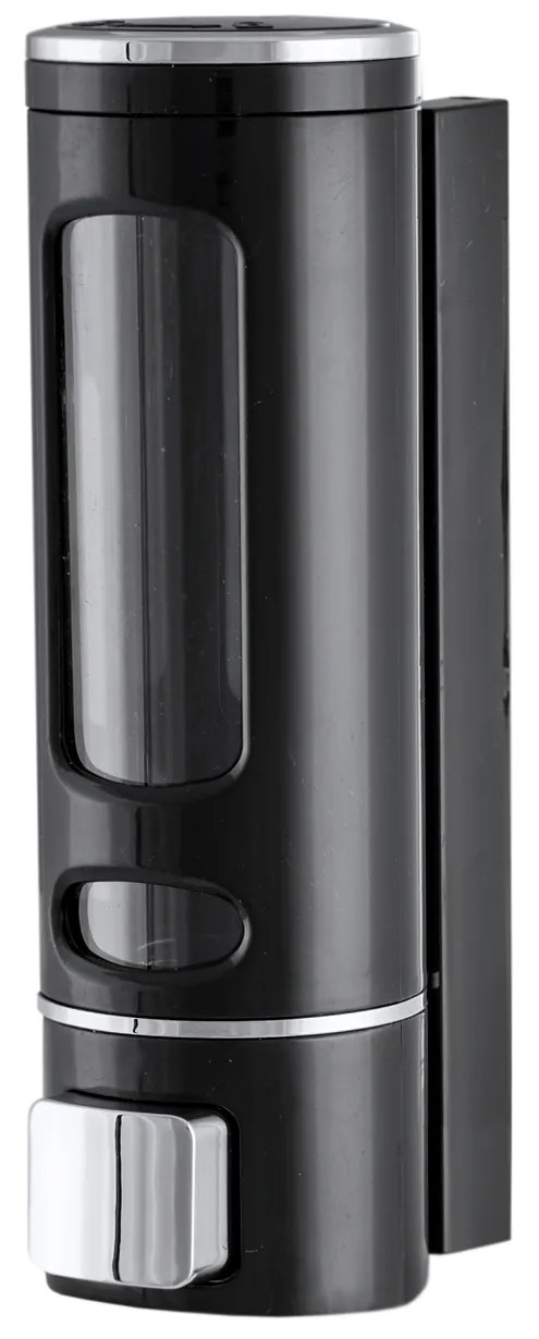 Gamma Gamma, nástenný dávkovač mydla 400ml, čierna, GMA-DOZS-BK