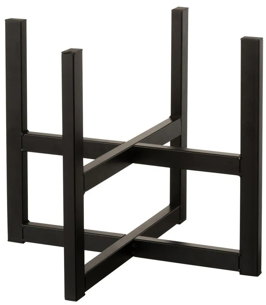 Čierny kovový stojan na kvetináč M 42,5*35 cm Čierny kovový stojan na kvetináč M 42,5*35 cm