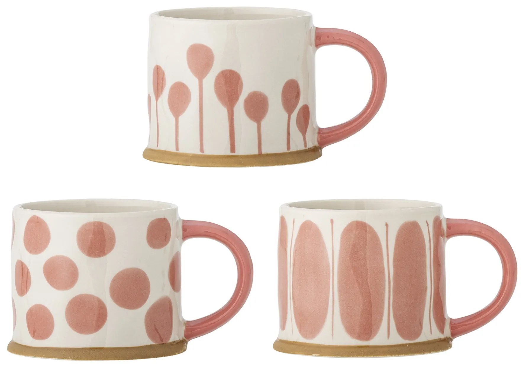 Bloomingville Keramický hrnček Linora Rose 400 ml A