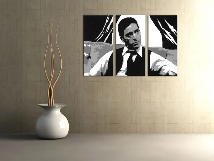 Ručne maľovaný POP Art obraz