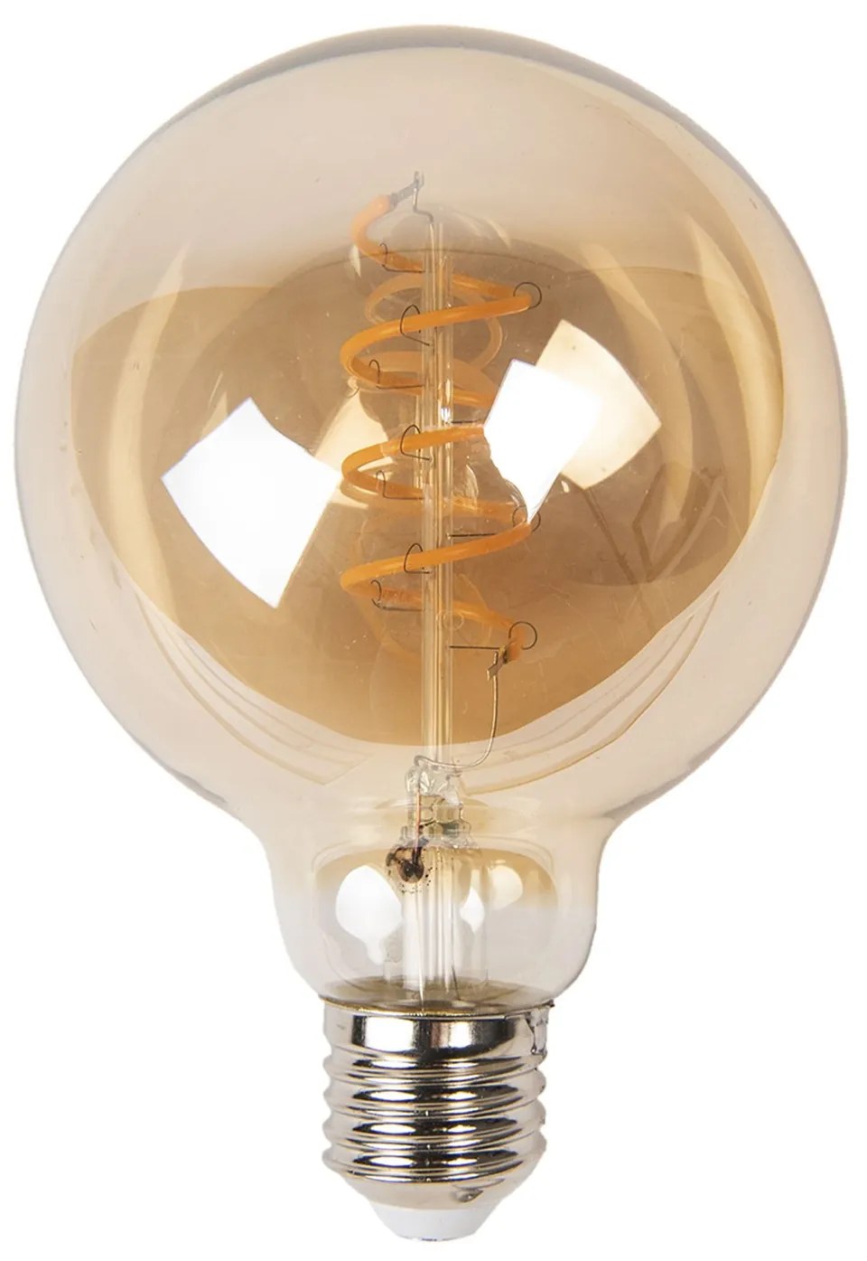Žiarovka Antique LED Bulb Spiral - Ø 9 * 14 cm E27 / 3W