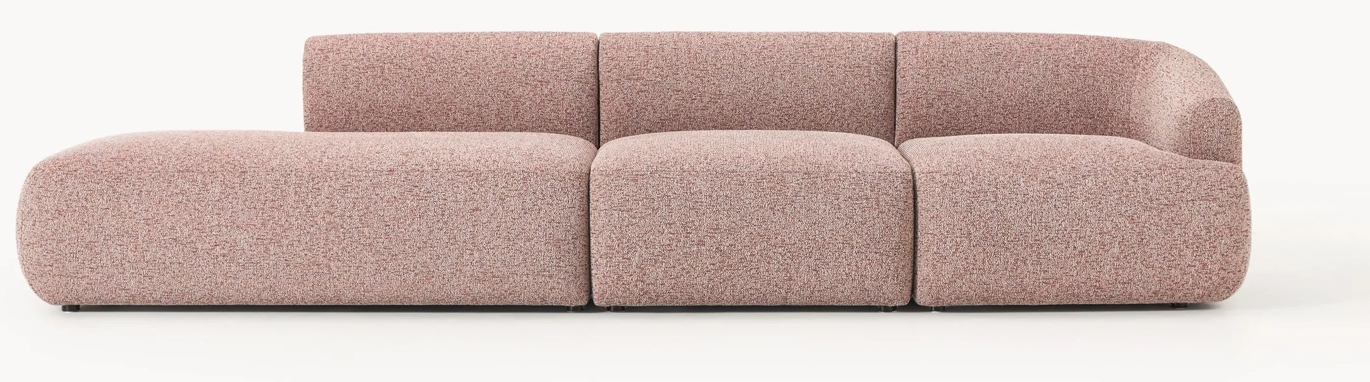 Modulárne XL buklé ležadlo Sofia