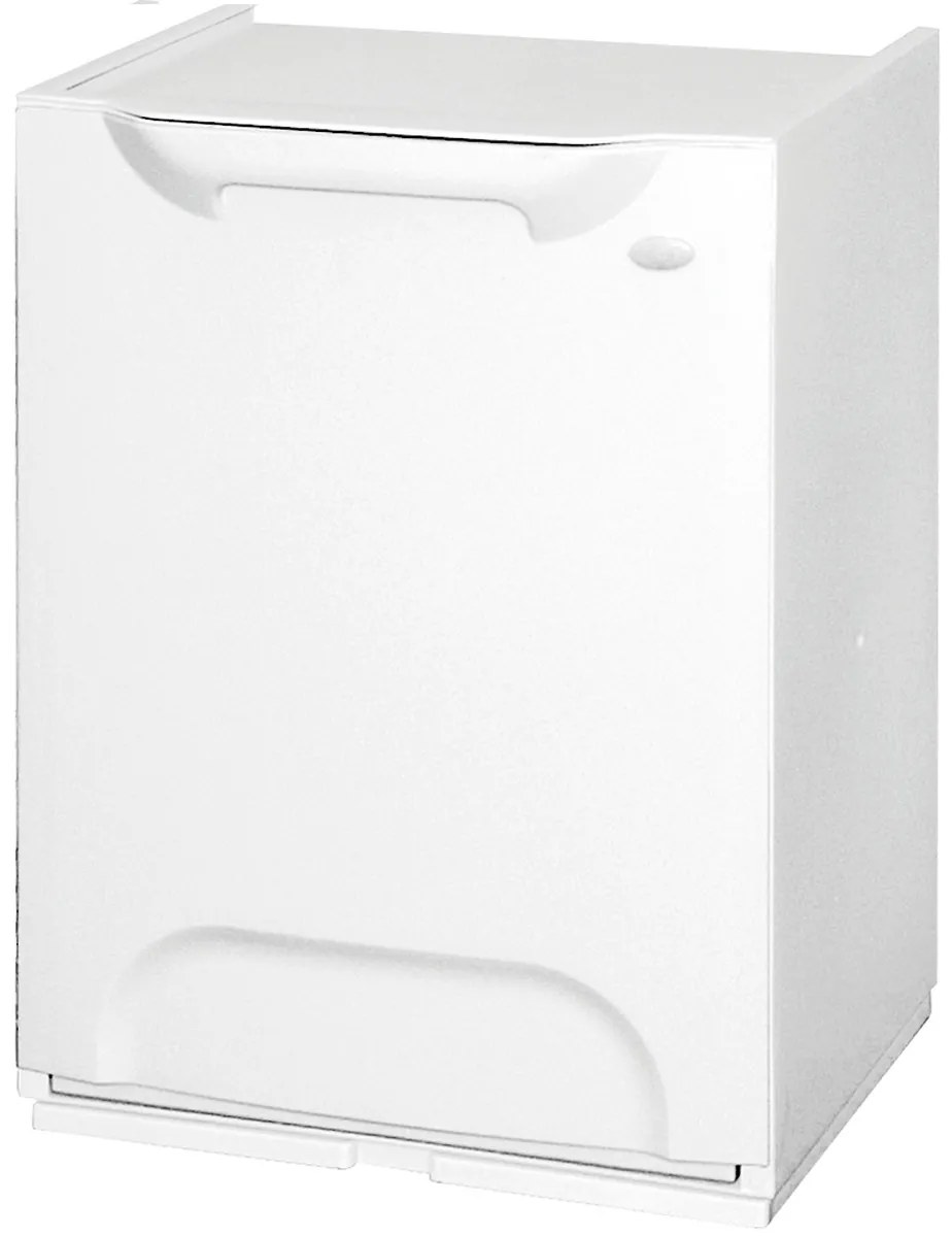 ARTPLAST Úložný box / kôš výklopný Eco-Logico biely 34x29x47 cm