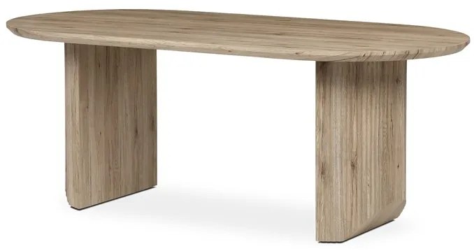 Autronic BONTEC Jedálenský stôl 200x100cm, mdf, dub san remo, HT-W1578 SRE Farba: Prírodné