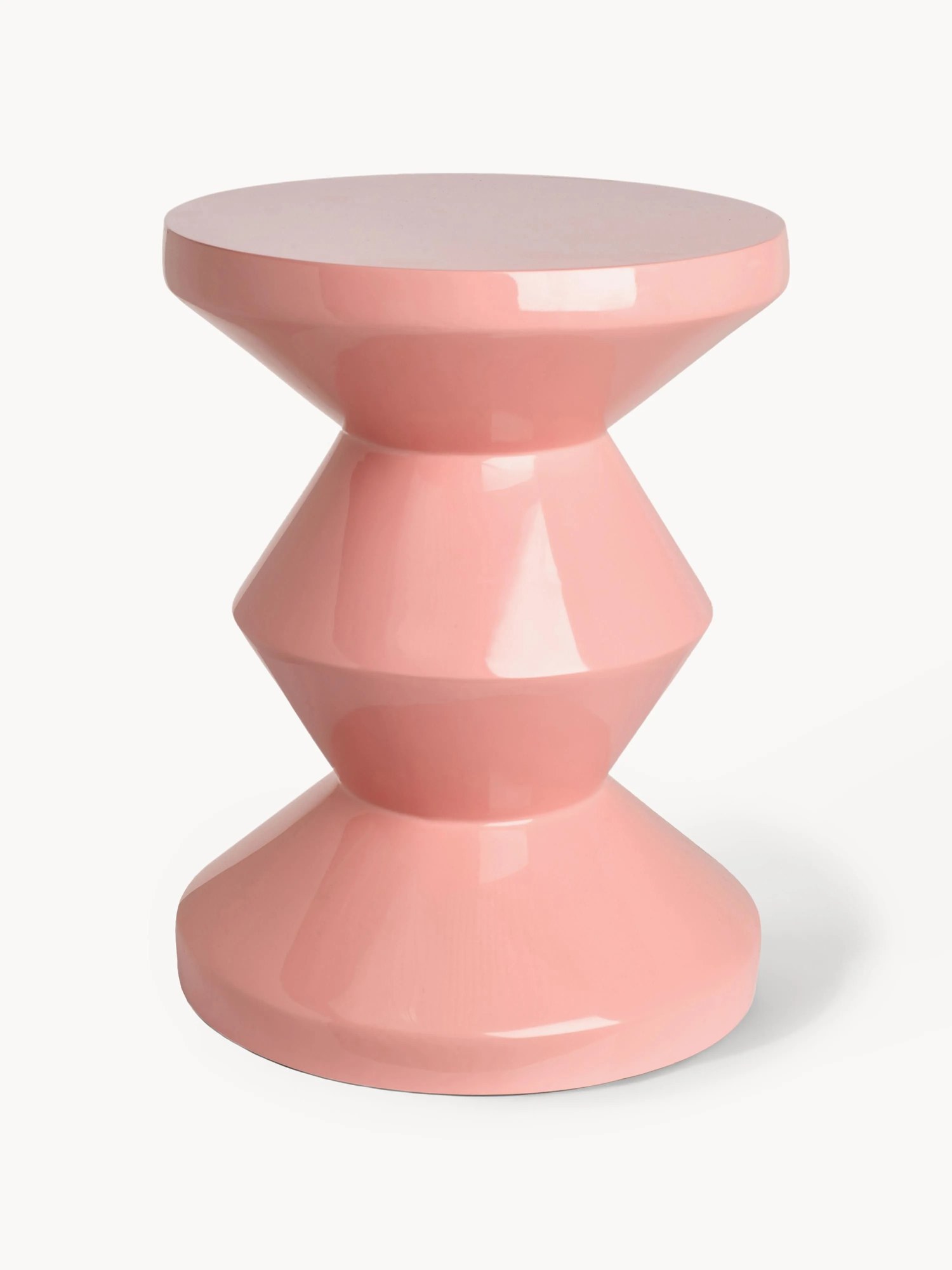 Okrúhly pomocný stolík Zig Zag