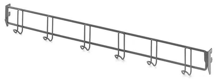 Vešiak na kabáty pre TRÅD, 900 mm, tmavošedá