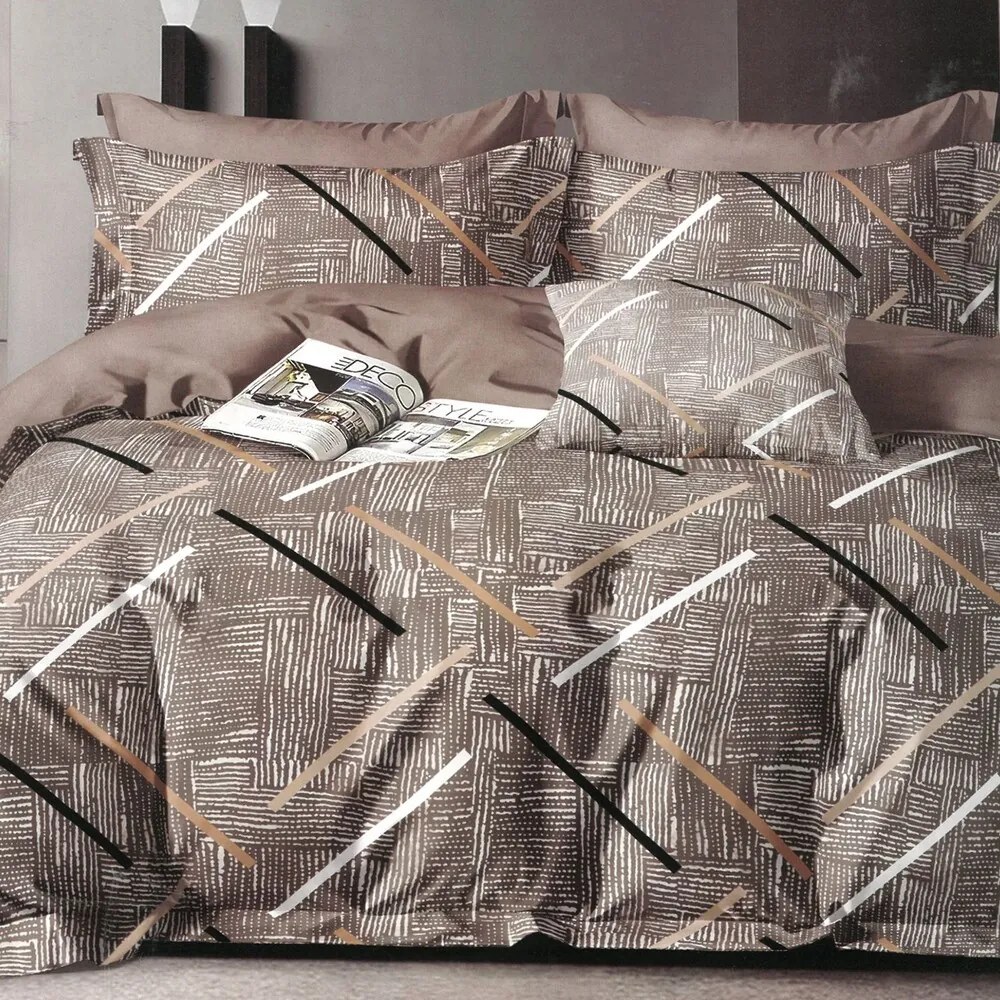 Obliečky Homa PRODA BEIGE 7-dielna sada 140x200 cm