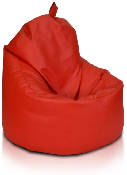 Sedací vak Yoko ekokoža E06 - Červený