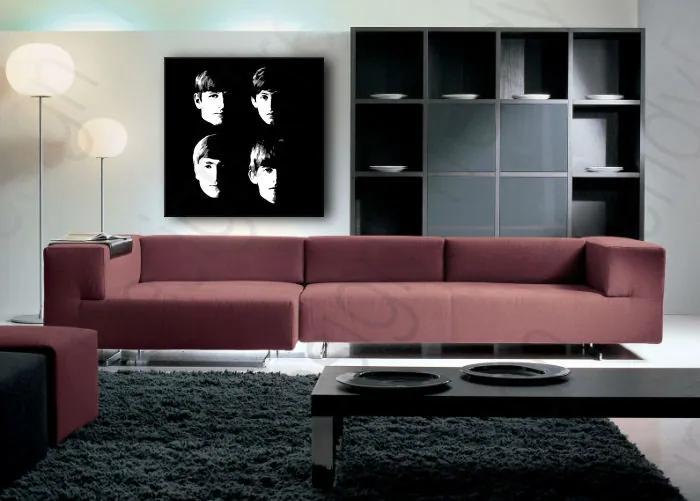 Ručne maľovaný POP Art obraz Beatles | rôzne rozmery