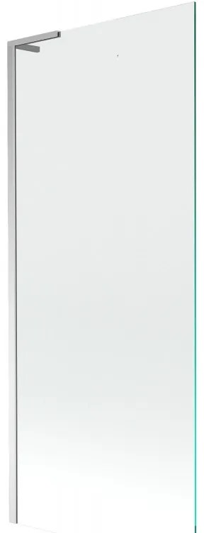 Mexen Next L, 1-krídlová vaňová zástena 80 x 150 cm, 6mm číre sklo, chrómový profil, 895-080-000-03-00-01