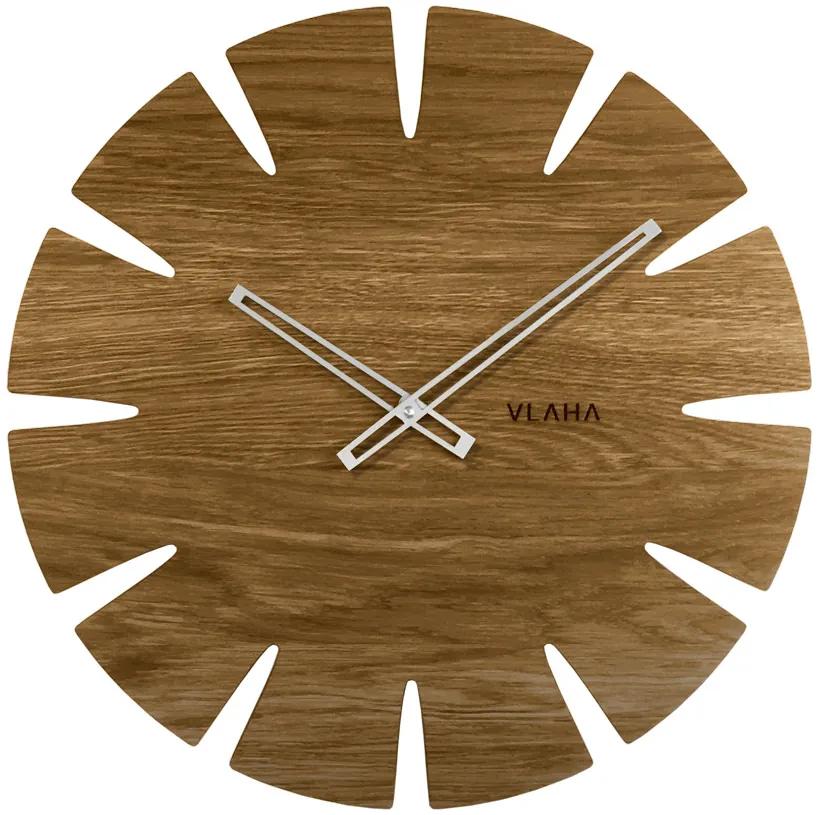 Dubové hodiny Vlaha so striebornými ručičkami VCT1031, 45cm Dubové hodiny Vlaha so striebornými ručičkami VCT1031, 45cm