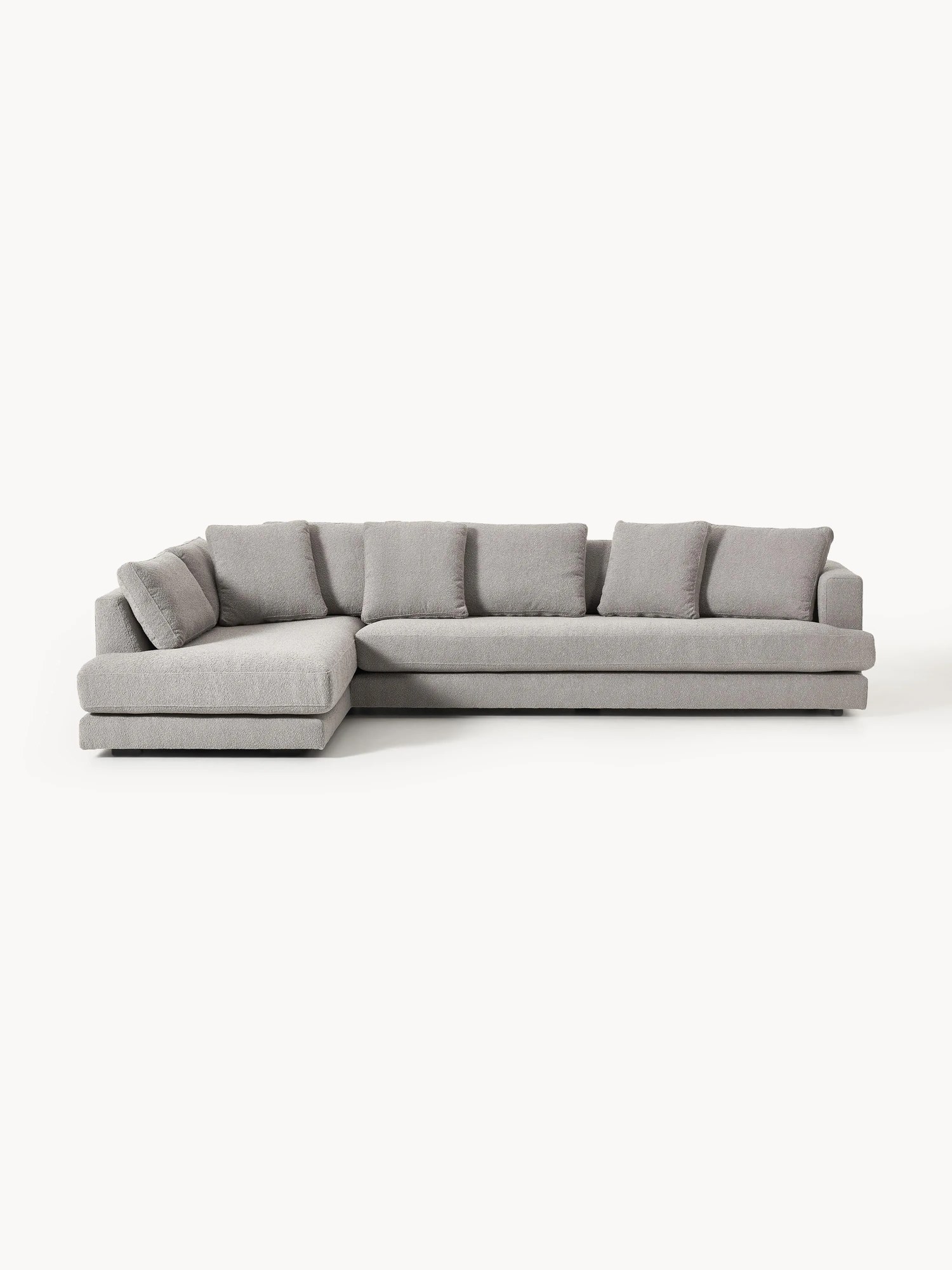 XL buklé rohová pohovka Tribeca