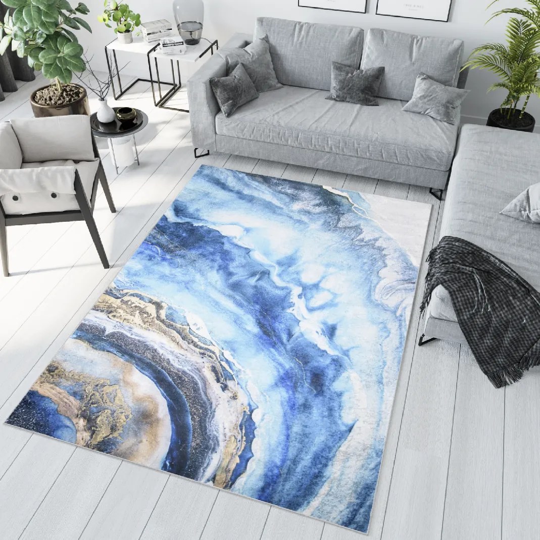 Dizajnový koberec OCEAN - PRINT TOSCANA ROZMERY: 80x150