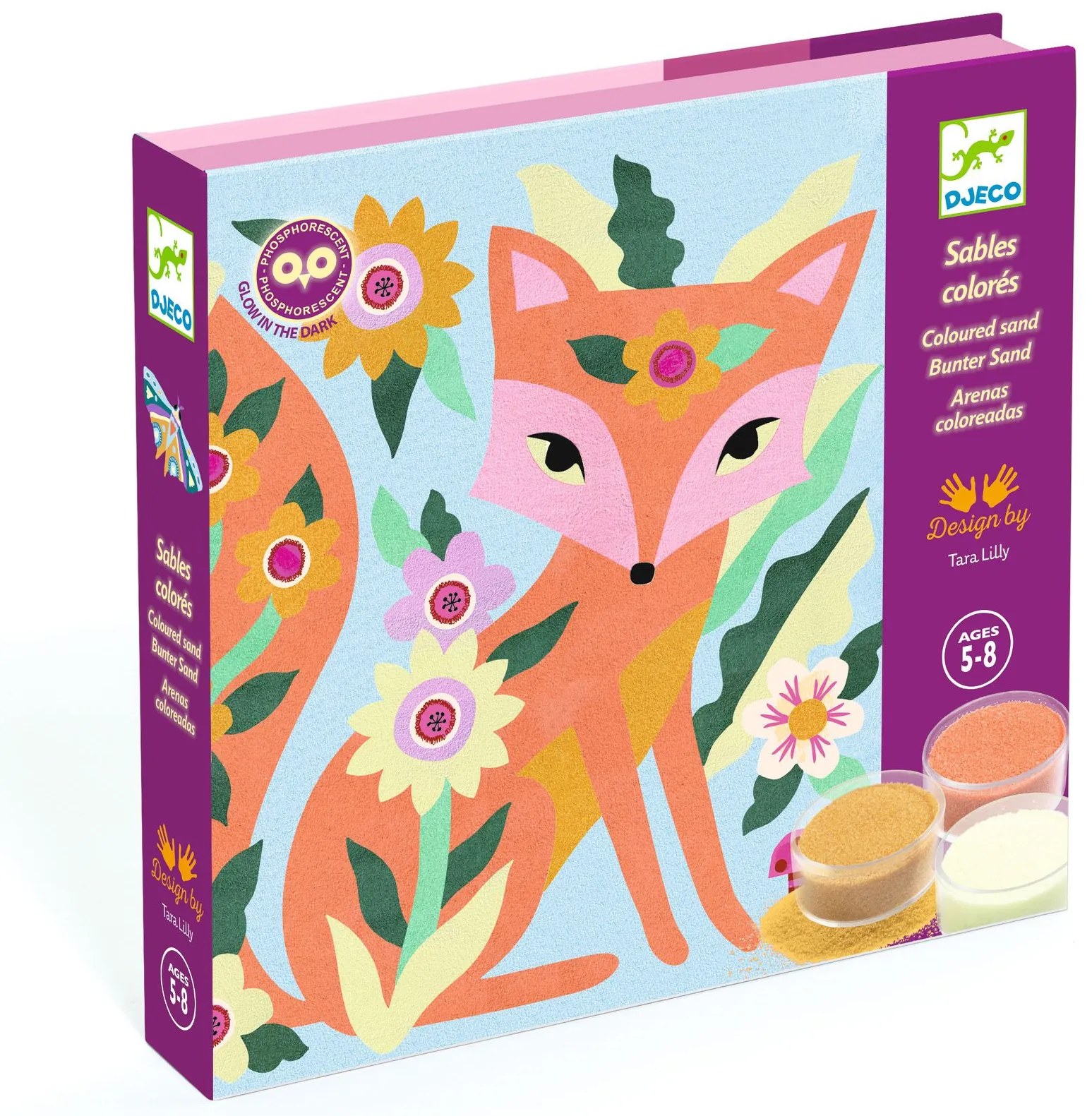 Výtvarná hra s pieskom - Nočné zvieratá