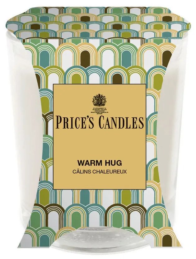 Price´s Price's vonná svíčka ve skle Warm Hug - hoření 45h
