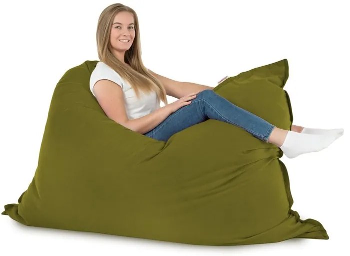 INTERMEDIC SK Vankúš na sedenie Plyš XXL Farba: 9.Zelený