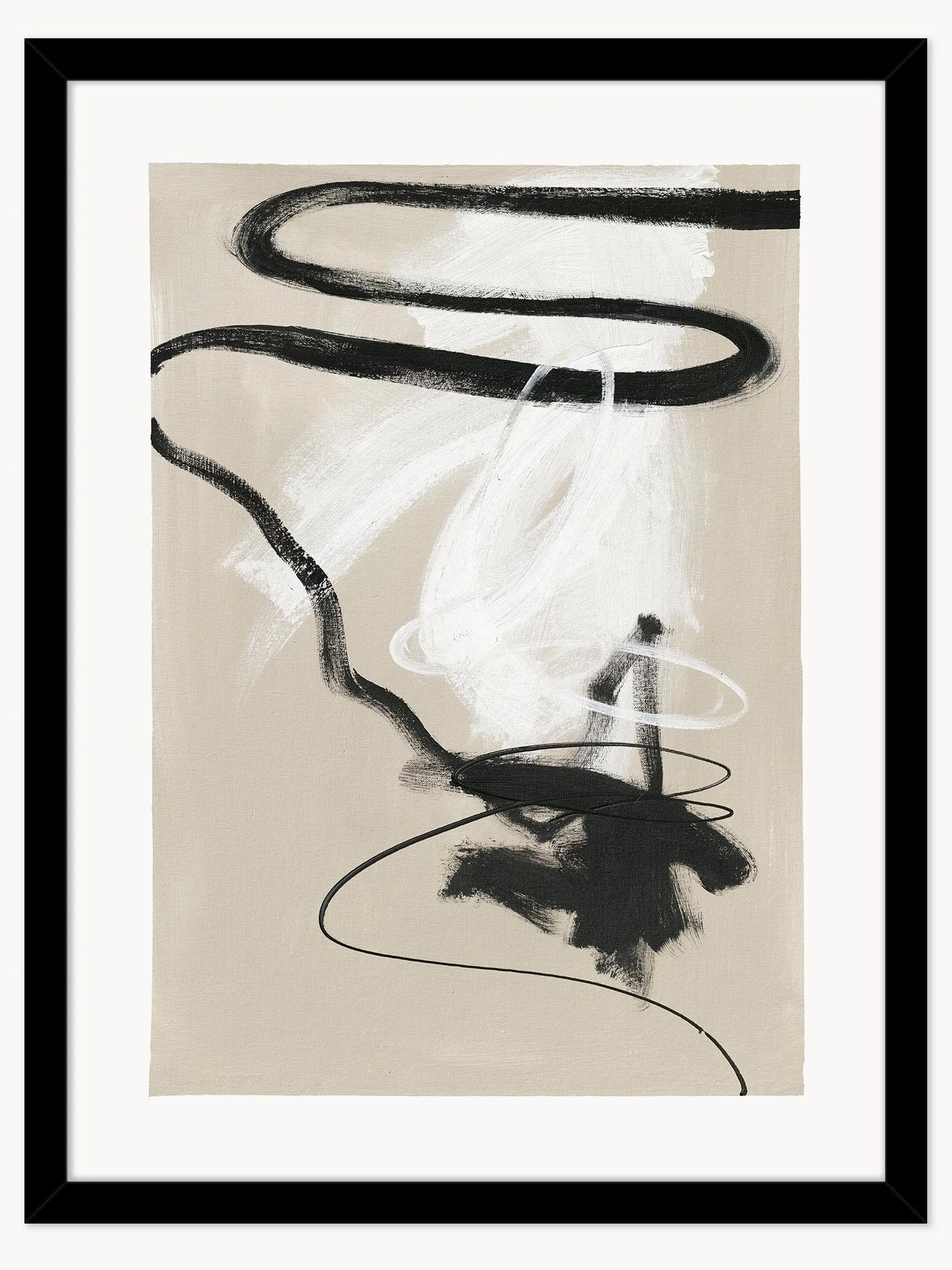 Digitálna tlač s rámom Less but better