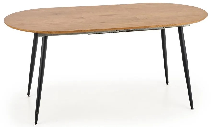 Jedálenský stôl Colorado, dub zlatý / čierna