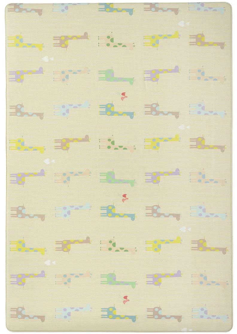 Koberce Breno Kusový koberec Dwinguler Zaľúbená žirafa , viacfarebná,125 x 185 cm