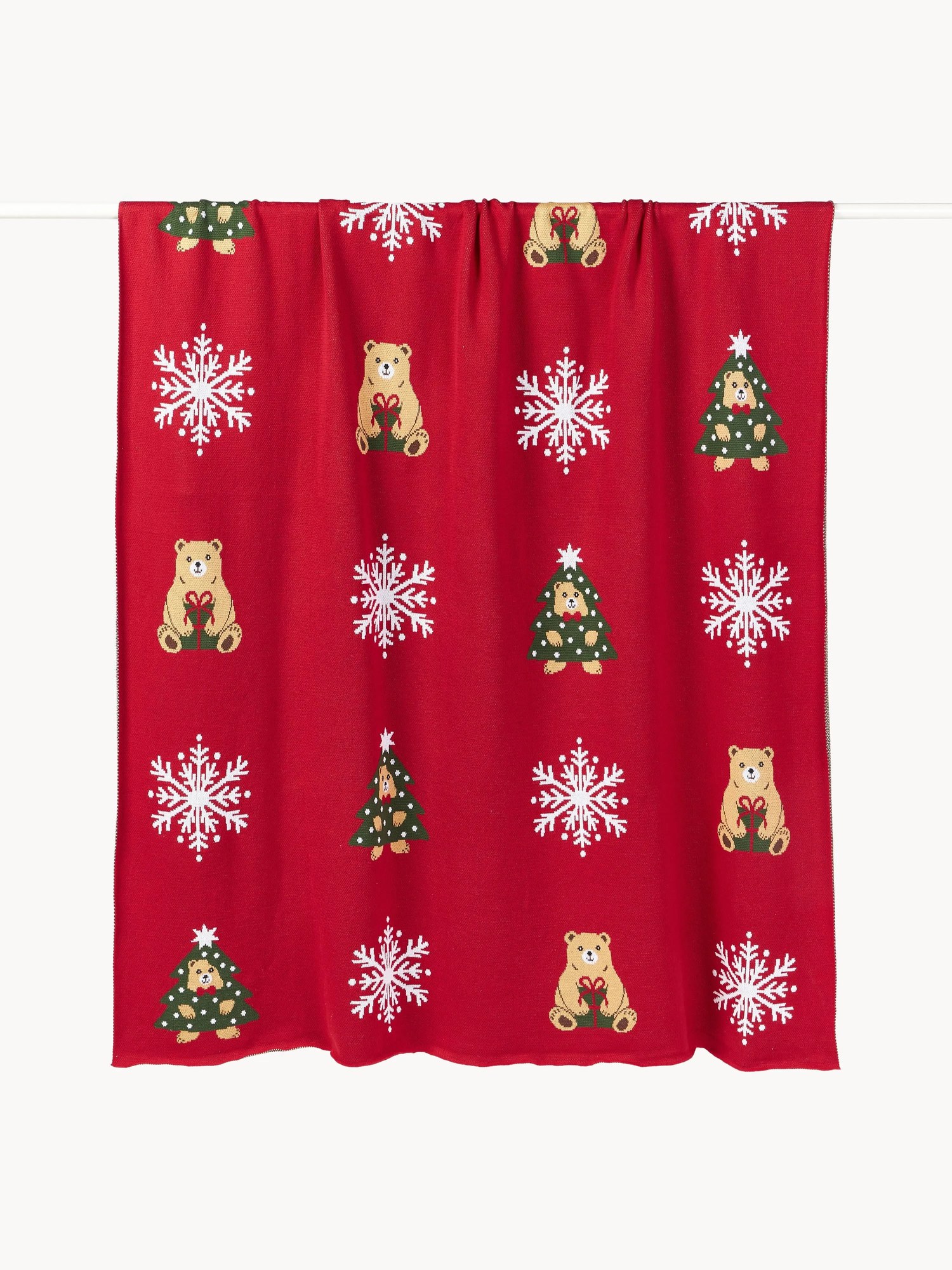 Bavlnená deka so zimným motívom Buddy