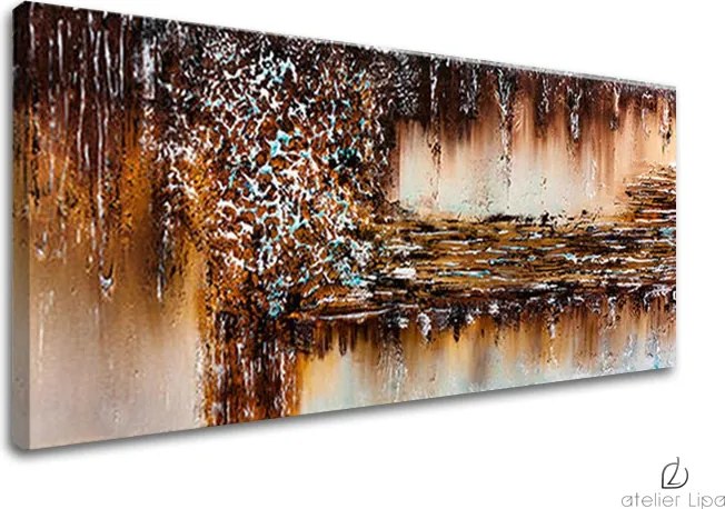 Autorská reprodukcia na plátne ABSTRAKT XOBFB536E1