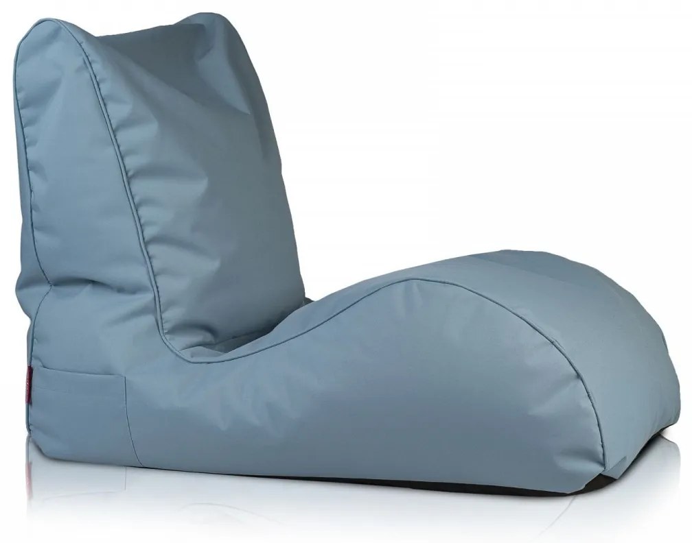 Sedací vak Naomi Outdoor – pohodlné kreslo na terasu, záhradu aj k bazénu Farba: M6 - sv. modrý