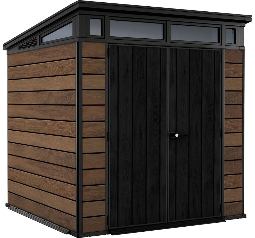 Keter PENT Signature 7 x 7 Walnut, s podlahou