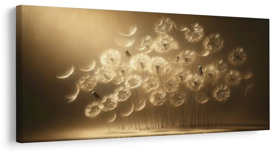 Obraz poletujúce chumáčiky púpav