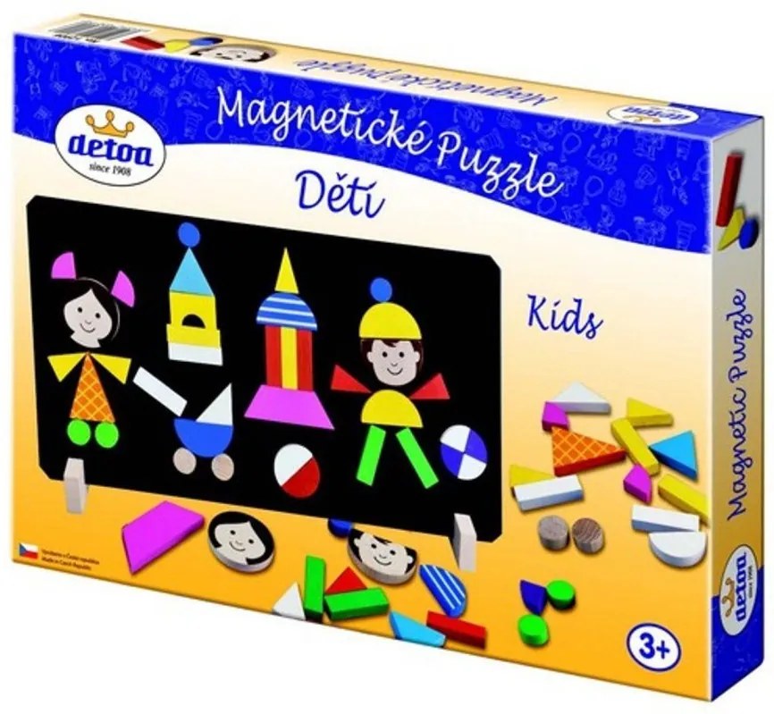 Magnetické puzzle – deti