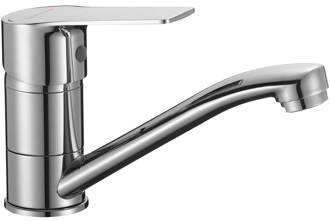 Kuchinox Borgo, umývadlová batéria s otočným výtokom, chrómová, LAV-BKB_026D