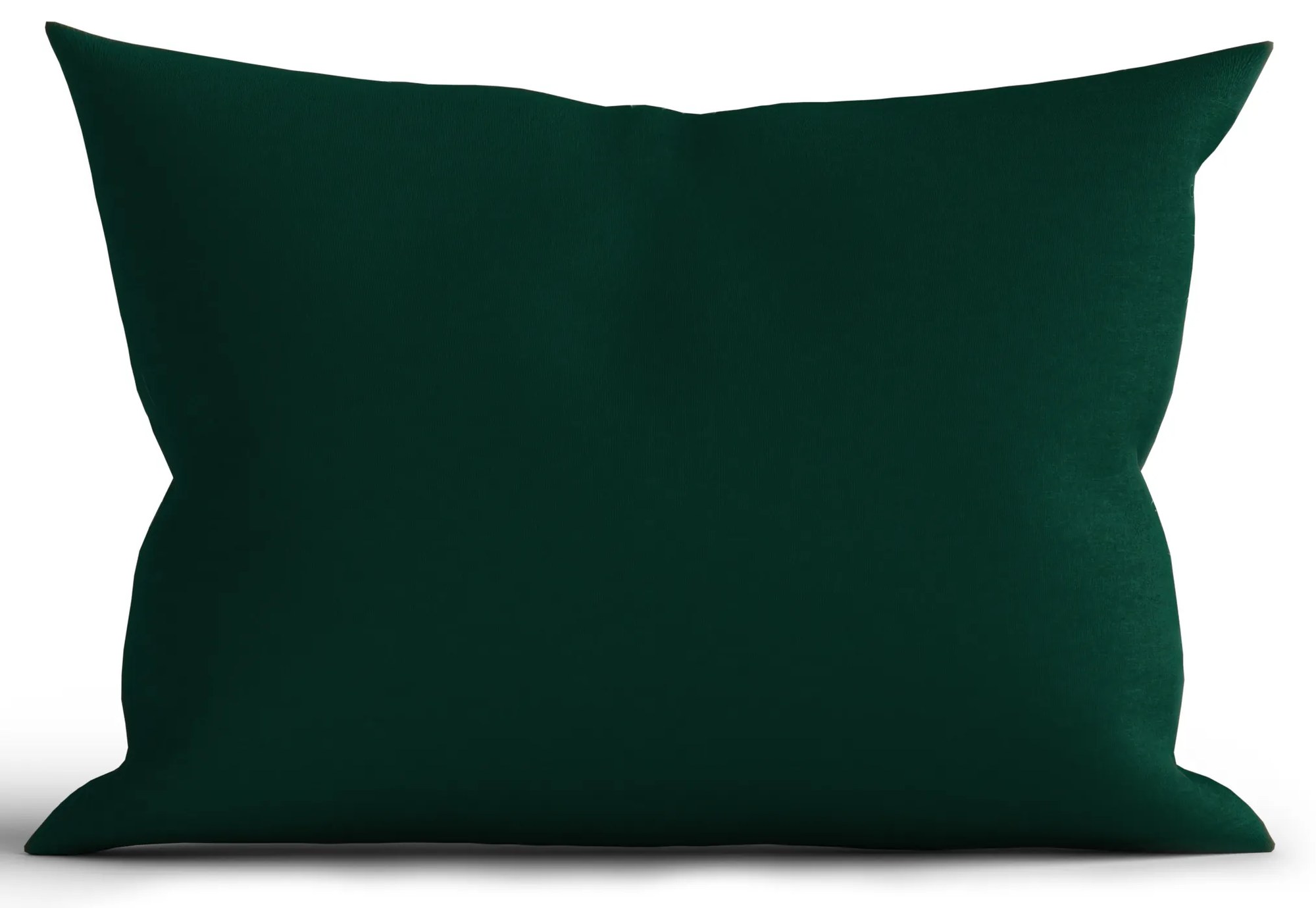 Bavlnená obliečka na vankúš Renforcé 40 × 60 cm – Jasmine tmavozelená