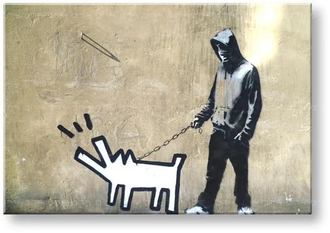 Obraz na plátne Street ART – Banksy | rôzne rozmery
