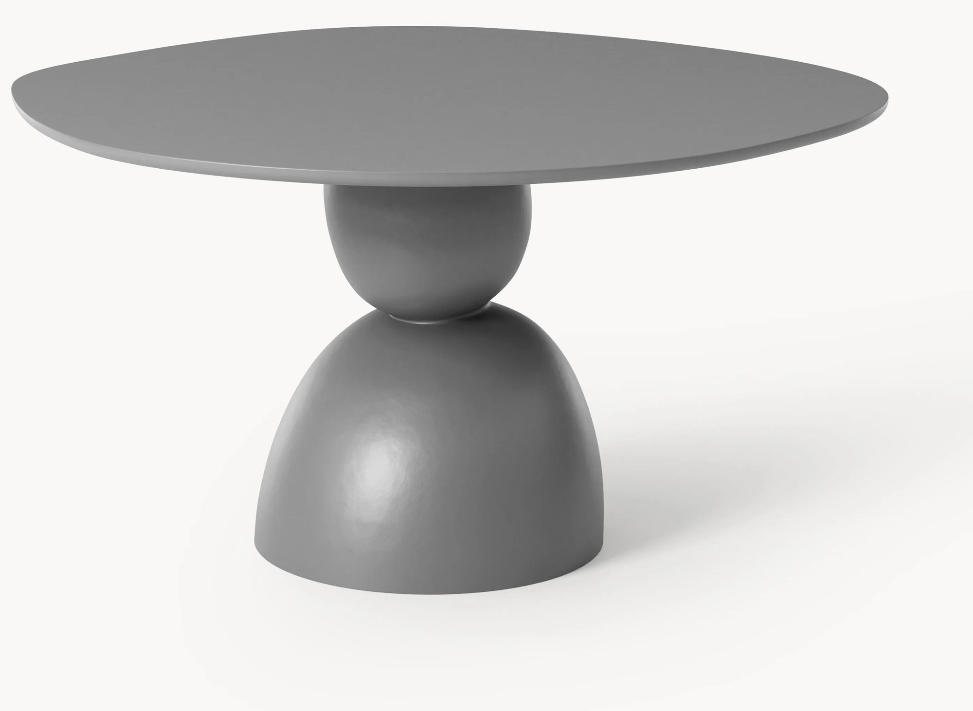 Okrúhly jedálenský stôl's organickým dizajnom Sahra, rôzne veľkosti