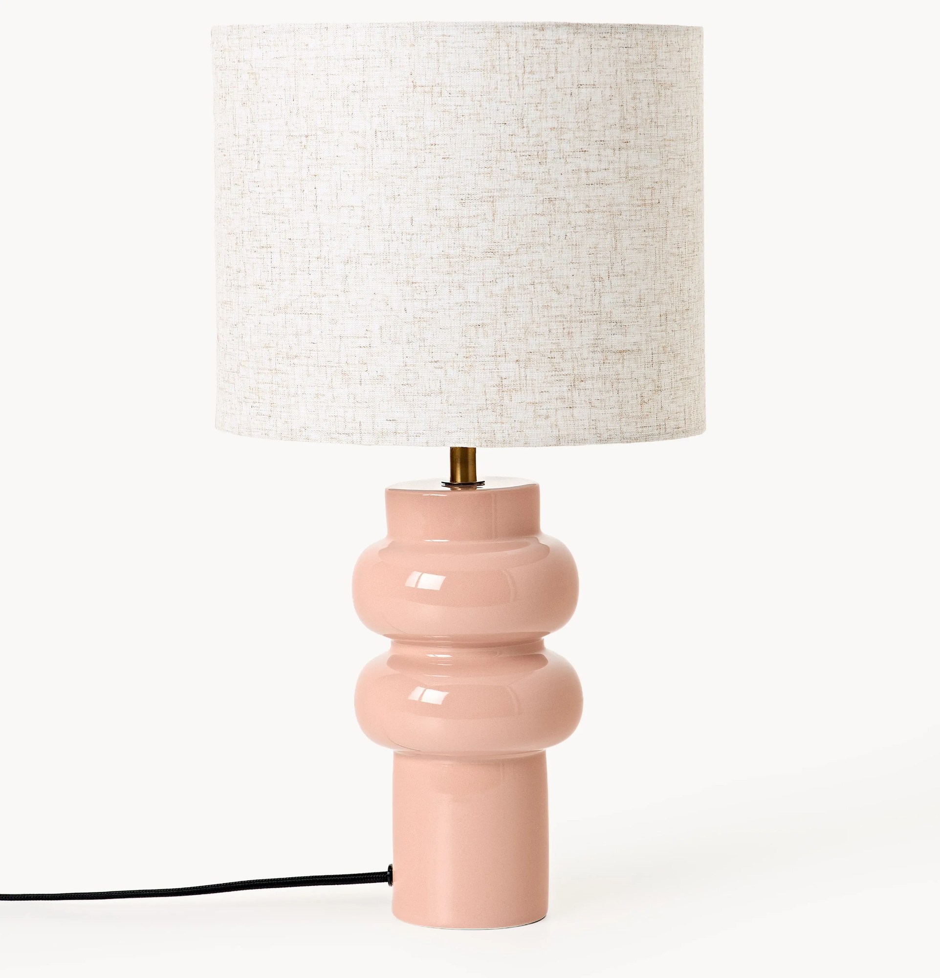 Veľká keramická stolová lampa Christine