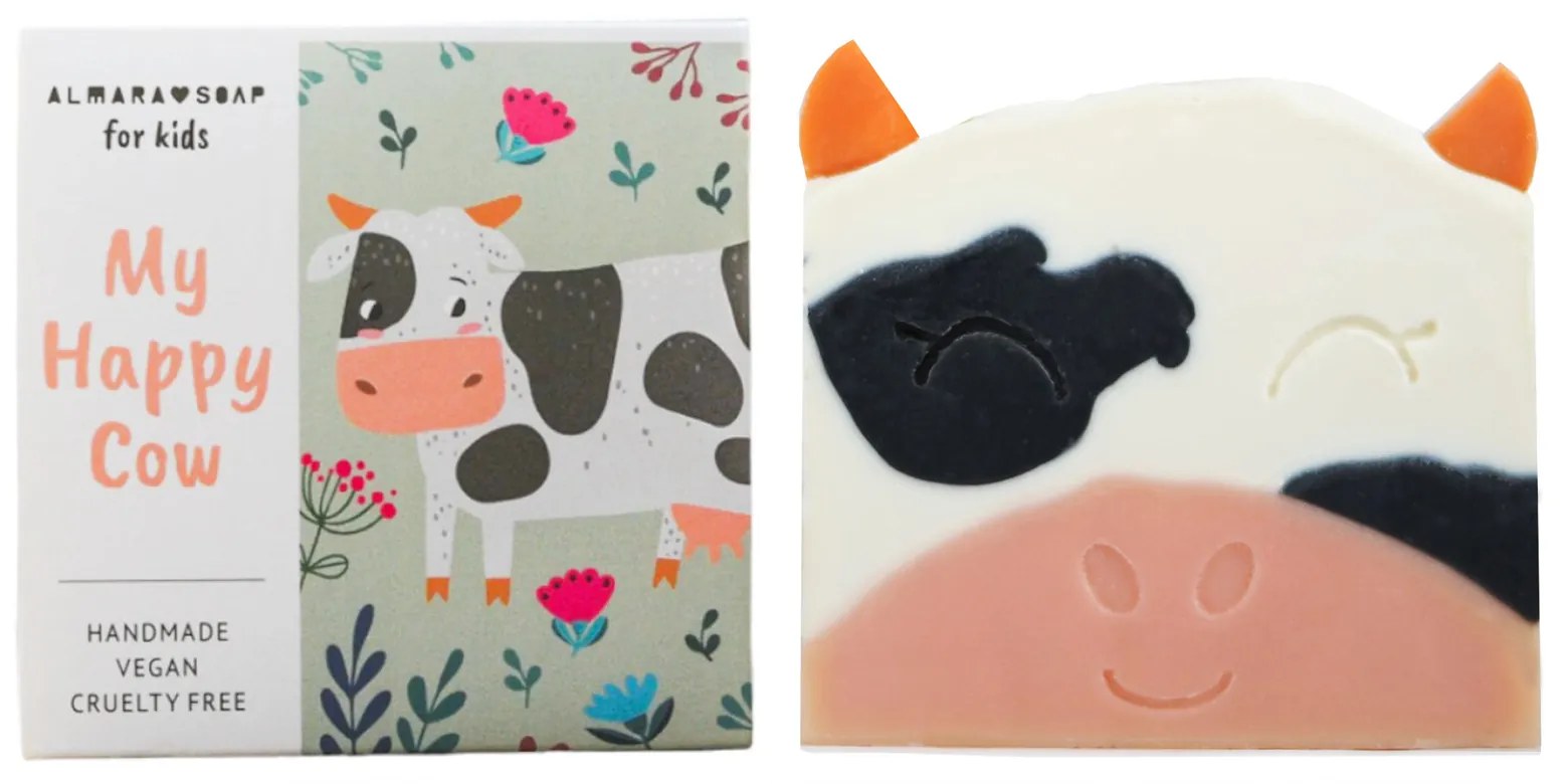 Dizajnové mydlo pre deti My Happy Cow