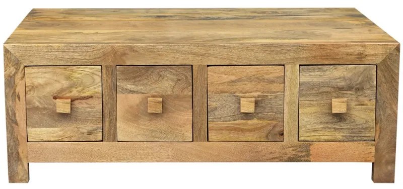 Konferenčný stolík Hina 110x40x60 z mangového dreva Mango natural