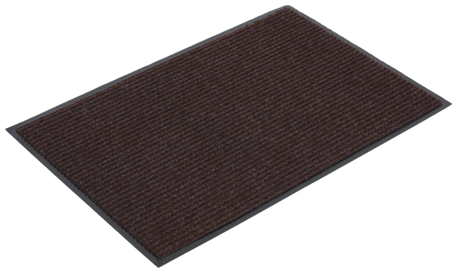 Odolná vstupná kobercová rohož s PVC, 60 x 90 cm, hnedá