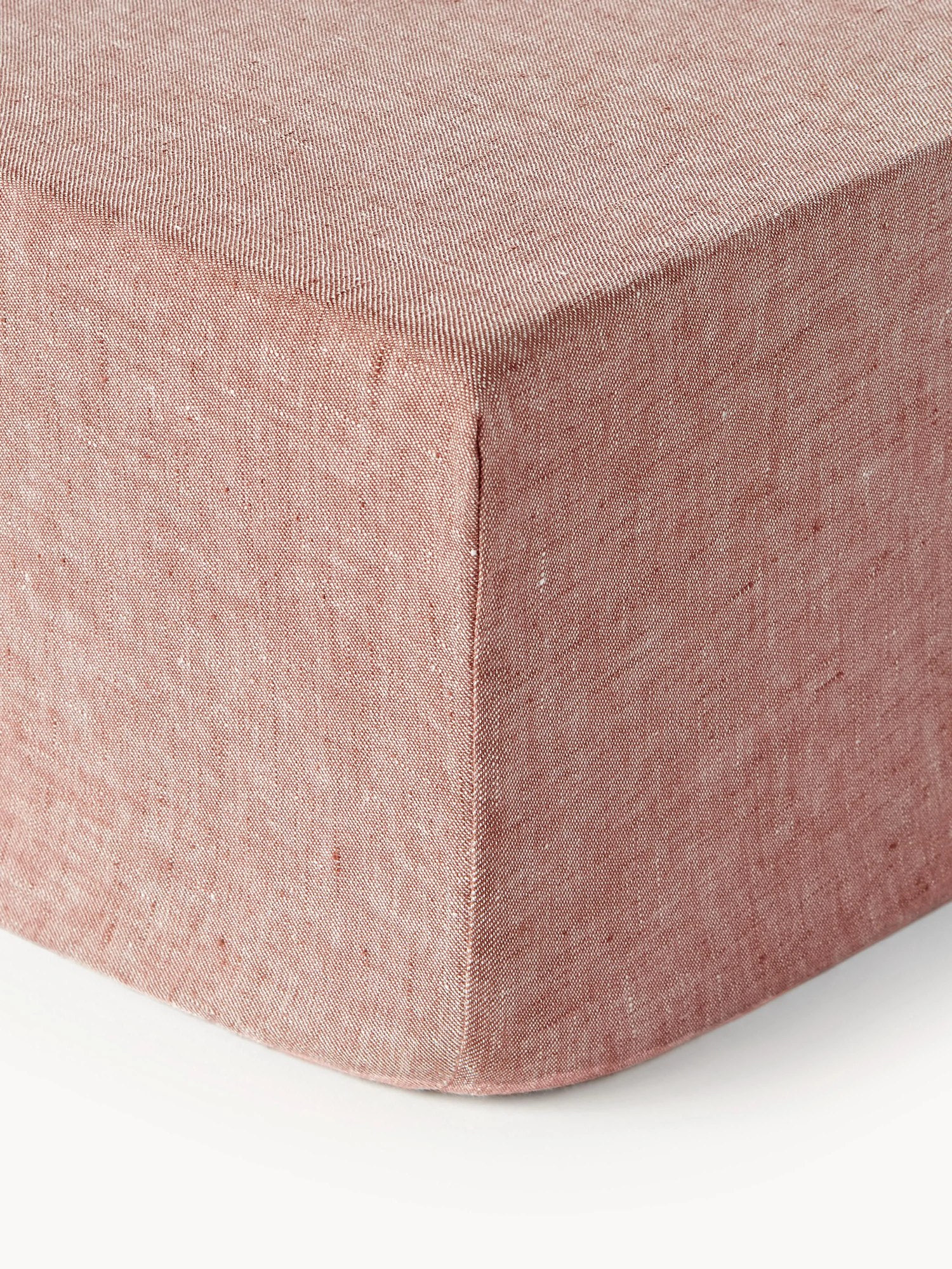 Elastická ľanová plachta na kontinentálnu posteľ Linna