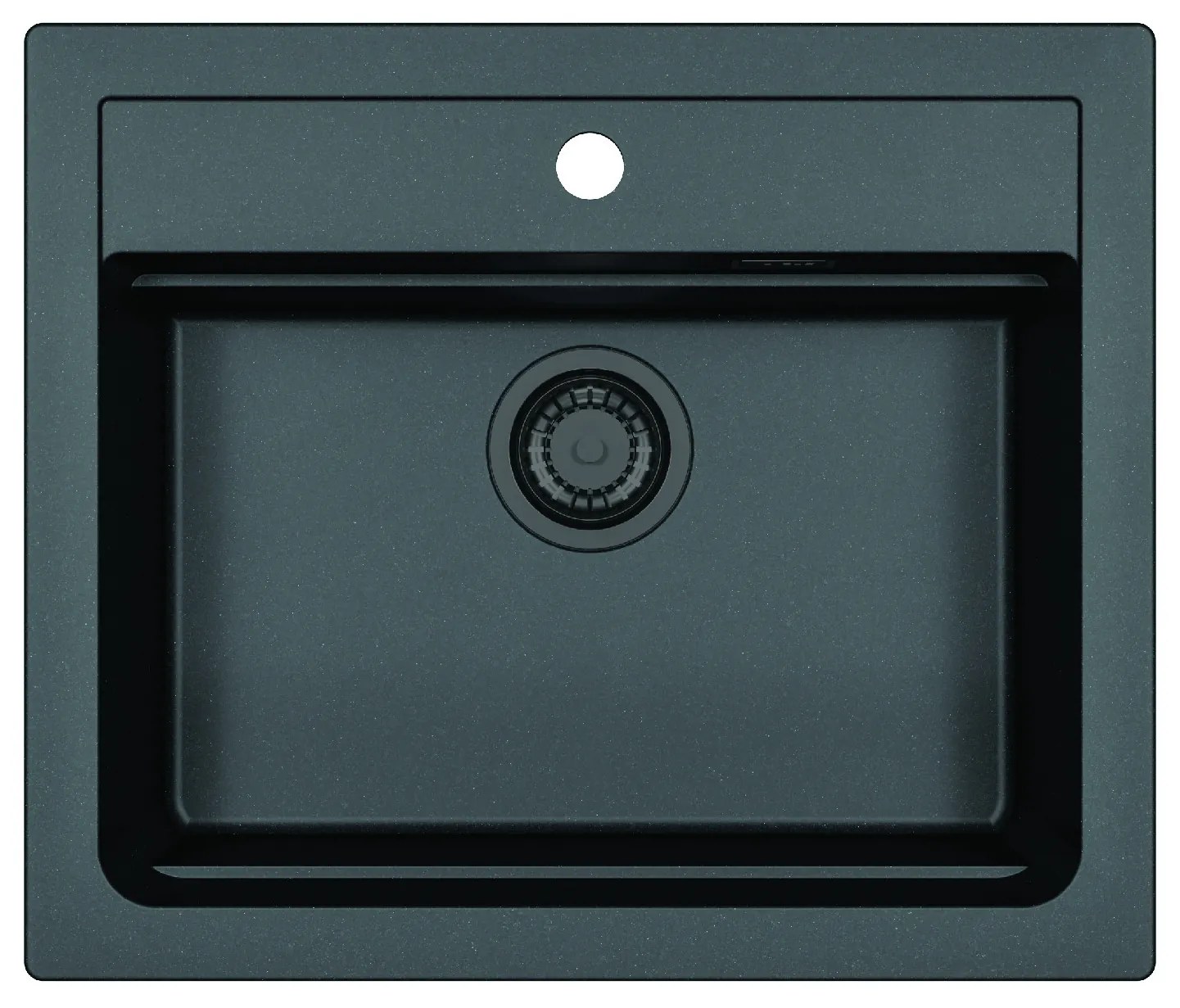 SET ALVEUS ATROX 30/91 BLACK ADDITION jednoduchý sifon + BATERIE MINTAS BLACK MATT