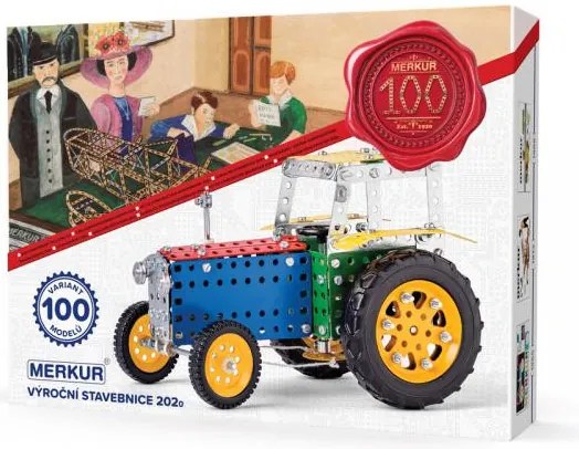 Merkur - Výročná stavebnica - 753 dielov