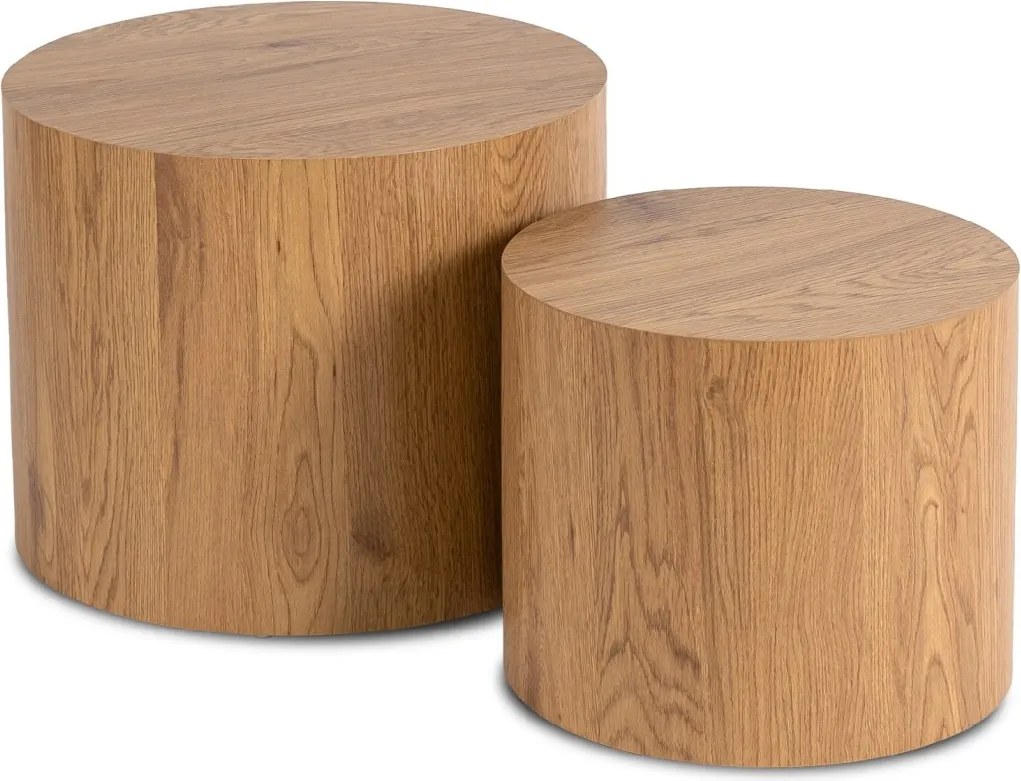 PROXIMA.store - Moderná zostava stolíkov LEILA FARBA: dub