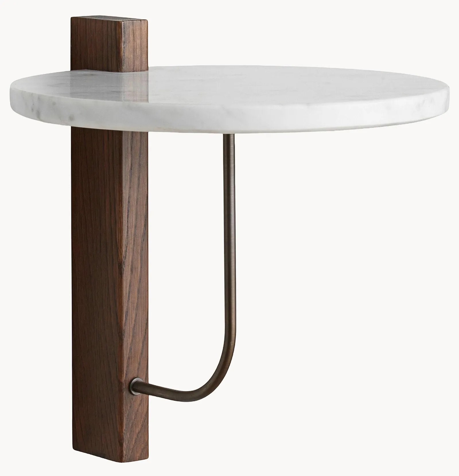 Nástenná polica's mramorovou doskou Corbel