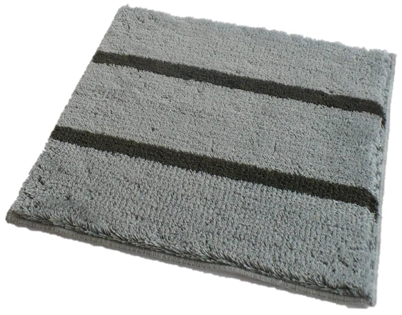 ROUTNER Kúpeľňová predložka IRSINA Sivá 10507 - Sivá / 50 x 50 cm 10507