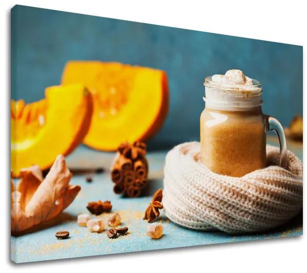 Obraz na stenu KÁVA SO ŠLAHAČKOU_093-11 | rôzne rozmery