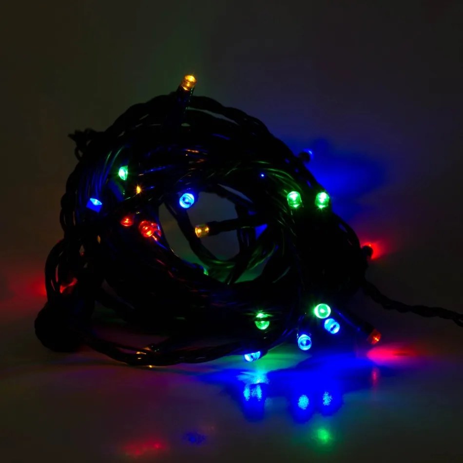 DECOLED LED osvetlenie stromu 20 m farebné IP44, vrátane napájania Hobby Line