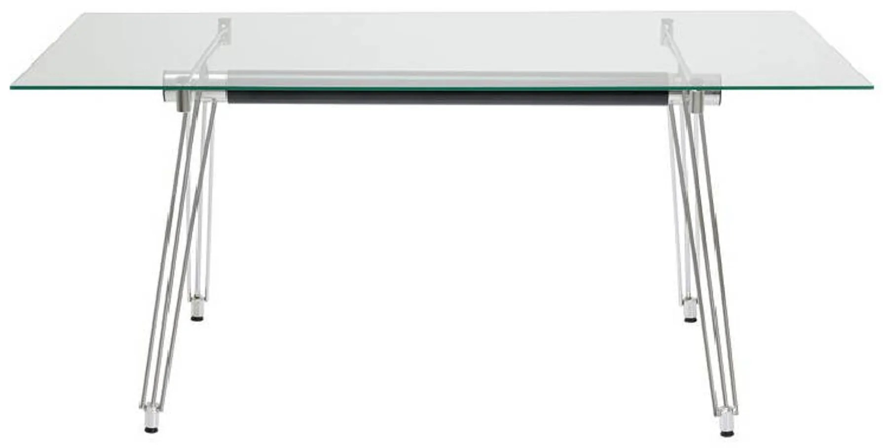 Officia kancelársky stôl strieborný 160x80 cm