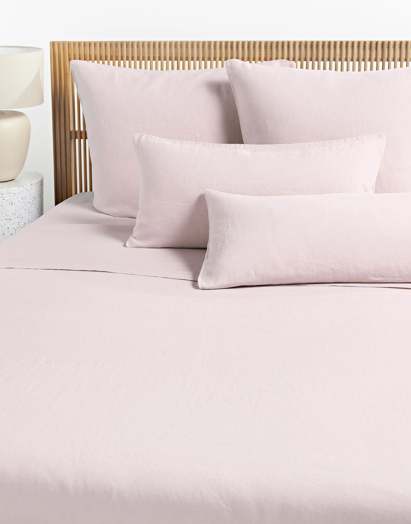 Posteľná plachta z vypraného ľanu Airy