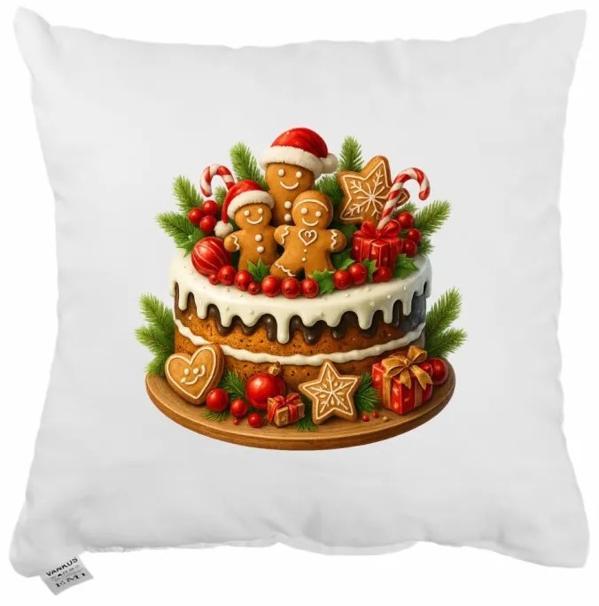 Vianočný vankúš Cake 40x40 cm EMI