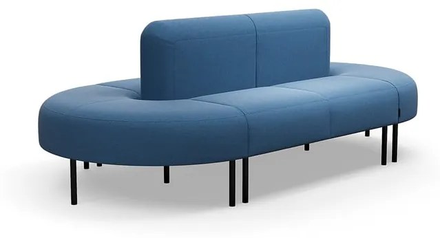 Pohovka VARIETY, 360° sedenie, látka Pod CS, modrá