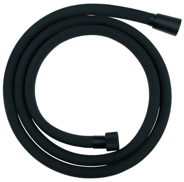 Laveo Pretto, silikónová sprchová hadica 150 cm, čierna, LAV-CRP_74PD